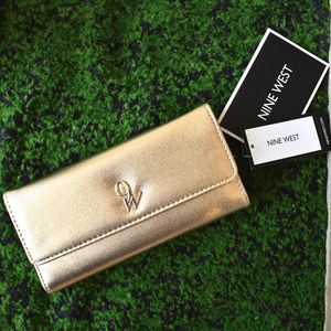Nine West Gold Wallet